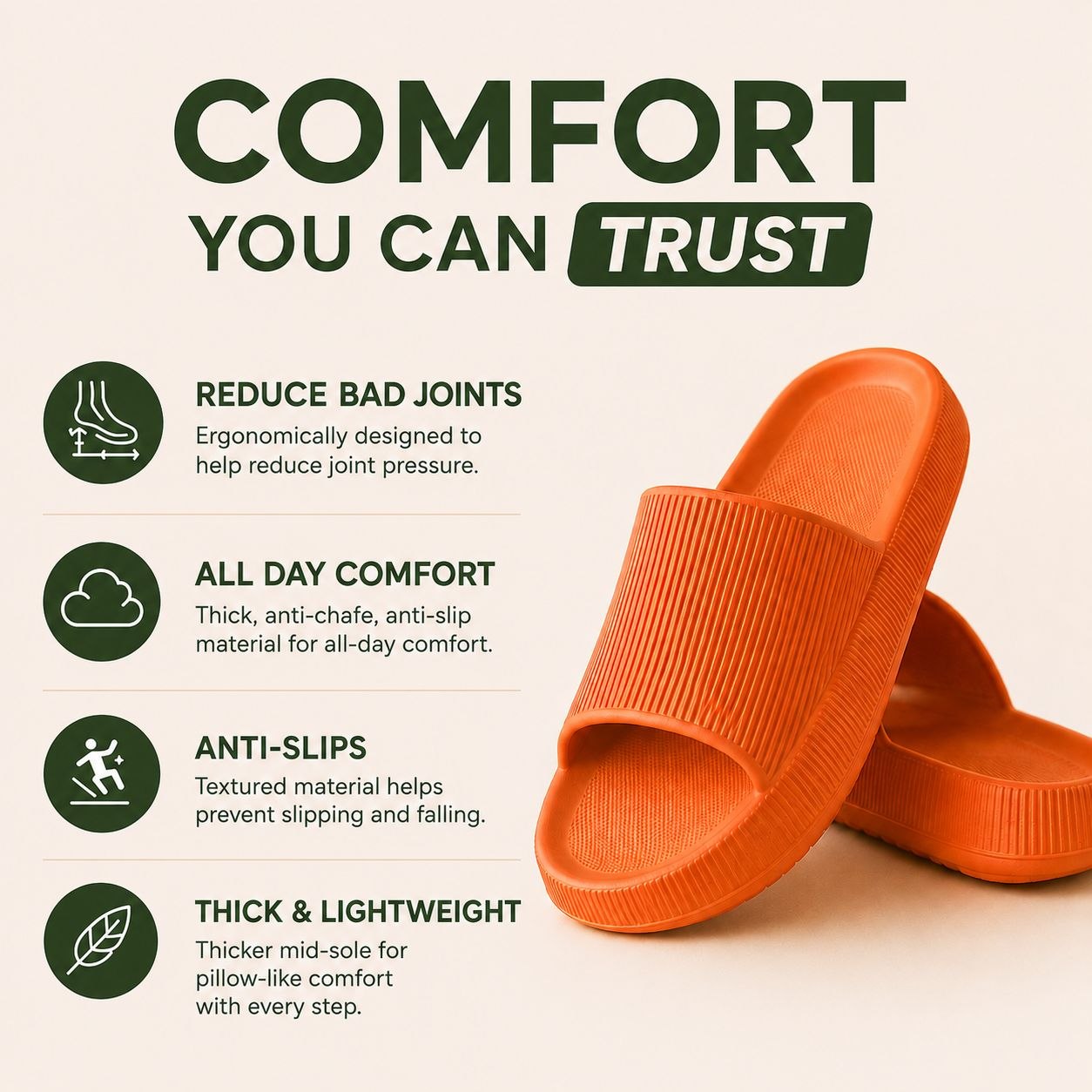 XXL Sandal's Air Slide